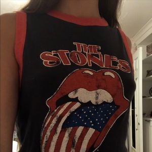 the rolling stones tank top